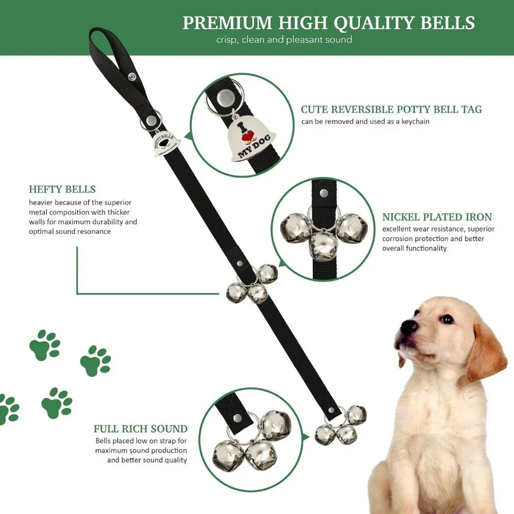 Dog Potty Bells, Dog Door Bell, Bells to Go Outside, Potty Training Bell, Dogs D